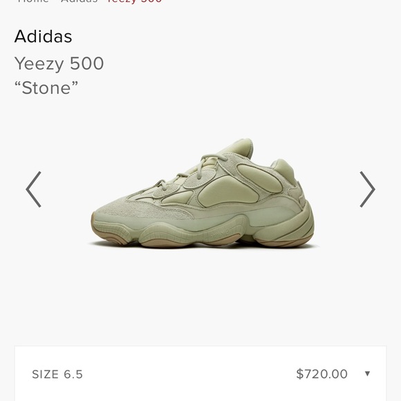 Yeezy Shoes - Adidas Yeezy 500 “Stone”